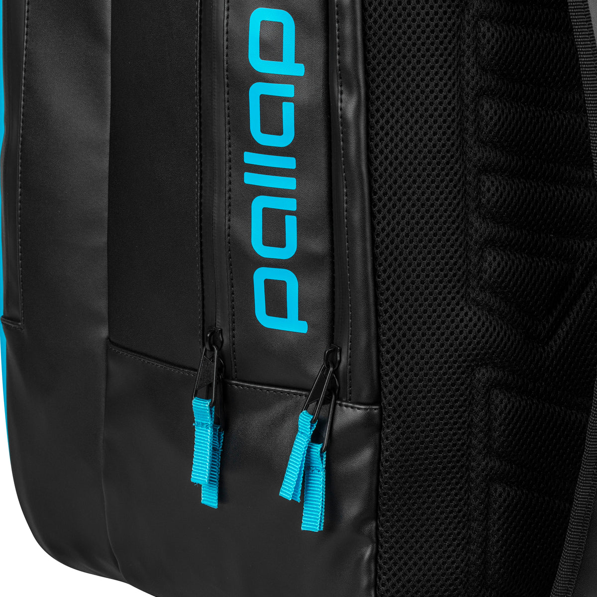 Pallap Tech Backpack 2.0 Black Cyan Blue - view 5