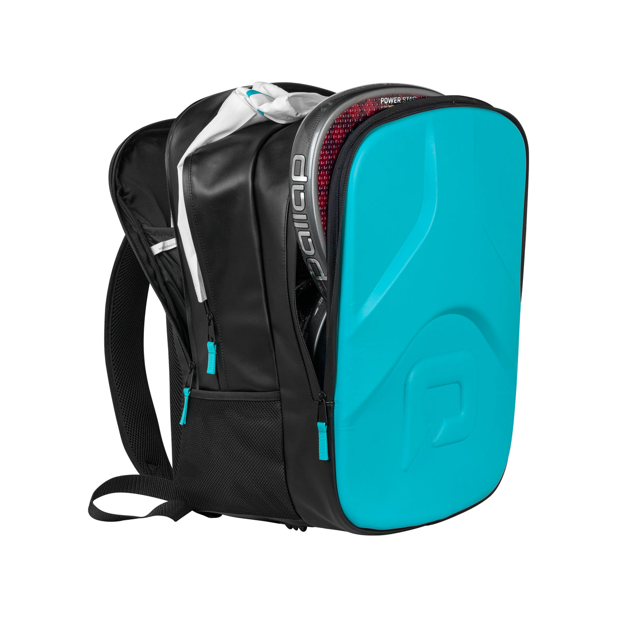 Pallap Tech Backpack 2.0 Black Cyan Blue - view 10