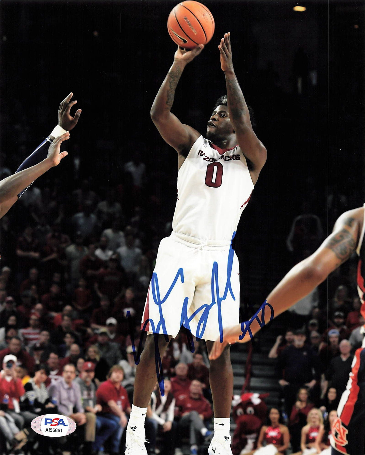 Jaylen Barford signed 8x10 photo PSA/DNA Arkansas Razorbacks Autographed