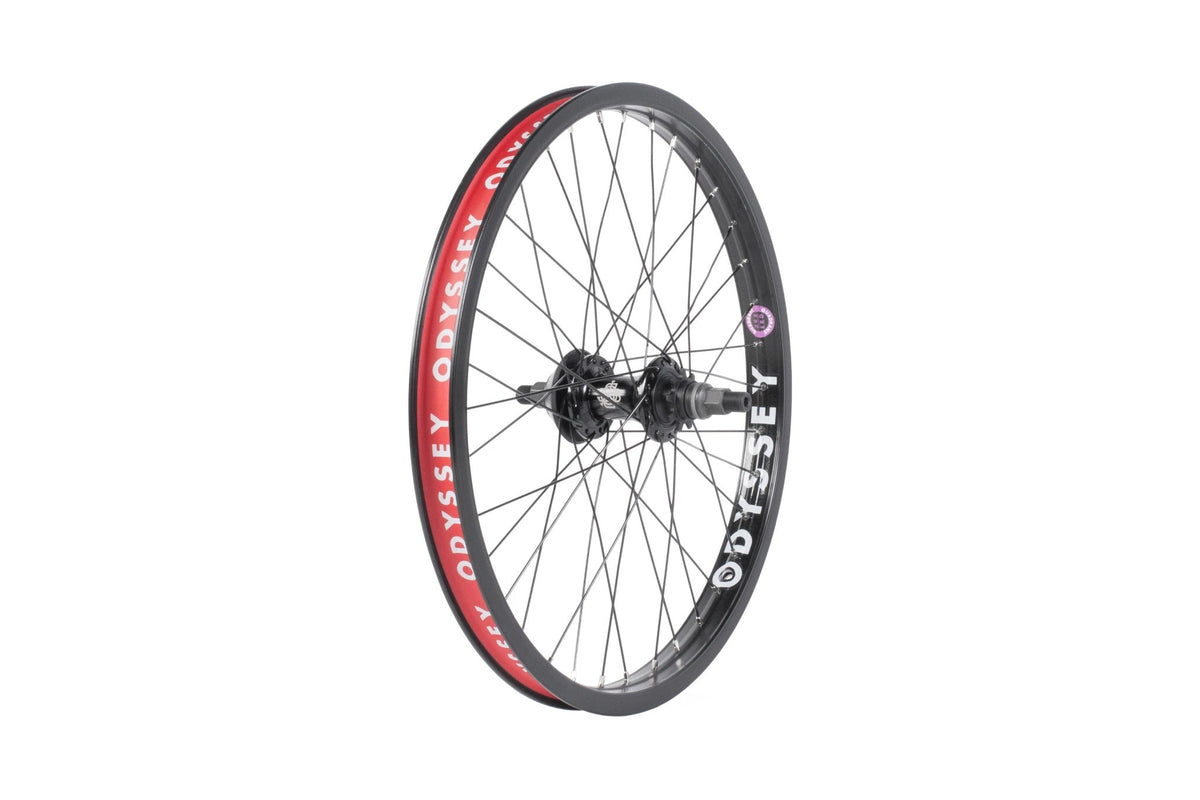 Odyssey BMX Quadrant Cassette Rear Wheel - 20" Black