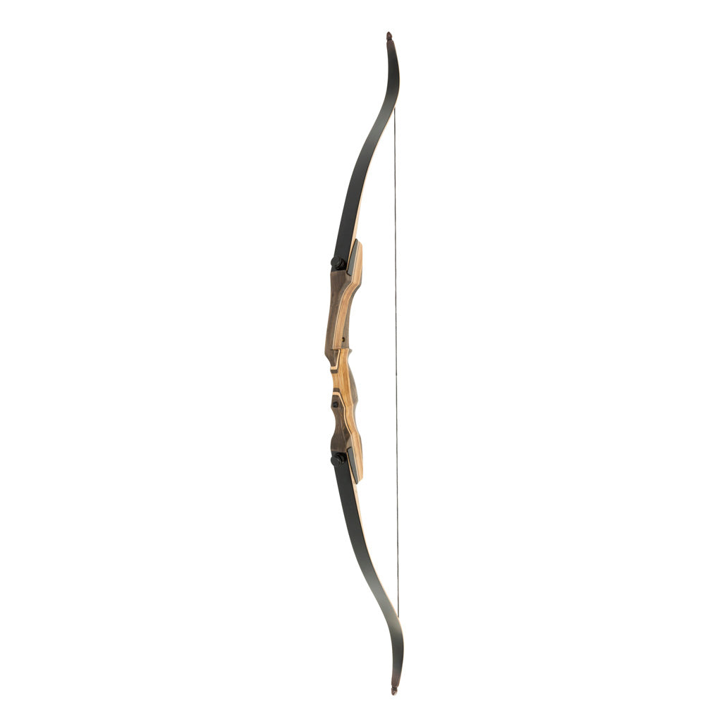 October Mountain Smoky Mountain Hunter Recurve Bow in 62 in. 55 lbs. RH - Front View