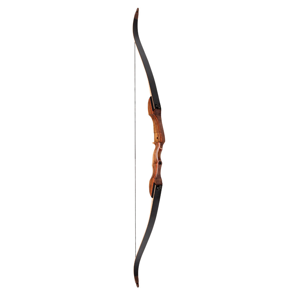 October Mountain Mountaineer 2.0 Recurve Bow in 62 in. 55 lbs. LH - Front View
