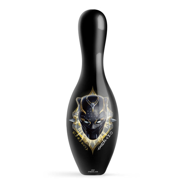 Marvel Avengers Black Panther Wakanda Forever Badge Bowling Pin
