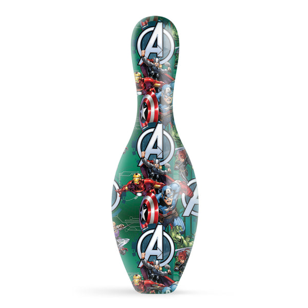 Marvel Avengers Characters Pattern Bowling Pin