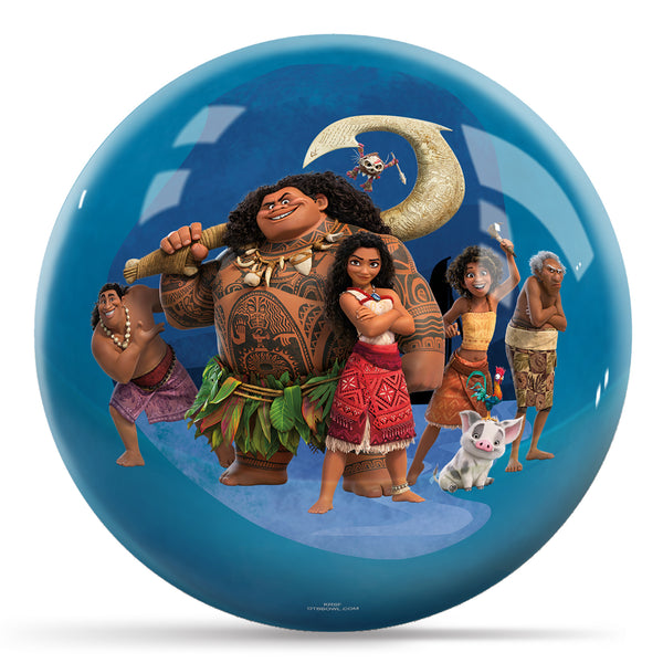 Disney Moana 2 Characters Bowling Ball