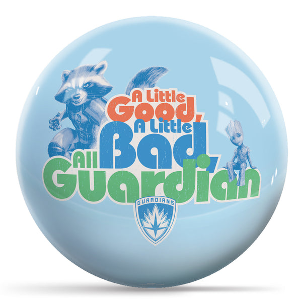 Marvel Guardian of the Galaxy Groot and Rocket Bowling Ball