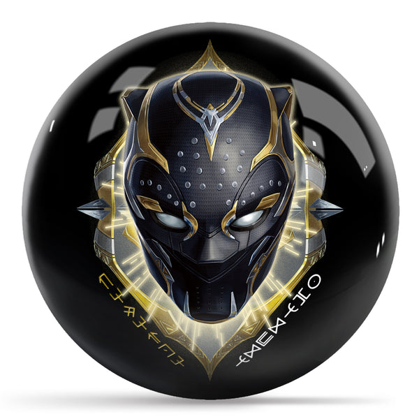 Marvel Avengers Black Panthers Wakanda Forever Badge Bowling Ball
