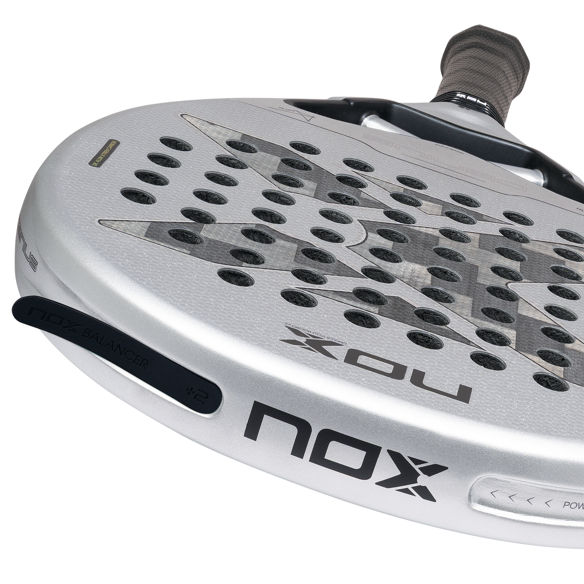 NOX AT10 Genius 12K Alum Xtrem 2027 Padel Racket by Agustin Tapia - Alternate View 11