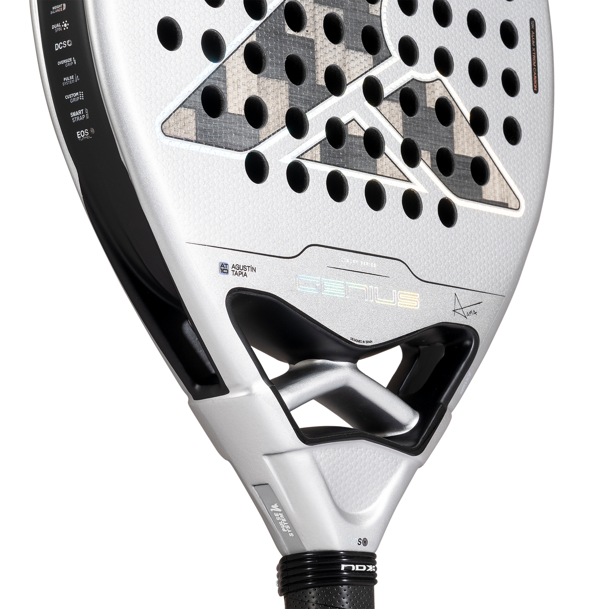 NOX AT10 Genius 12K Alum Xtrem 2027 Padel Racket by Agustin Tapia - Alternate View 5