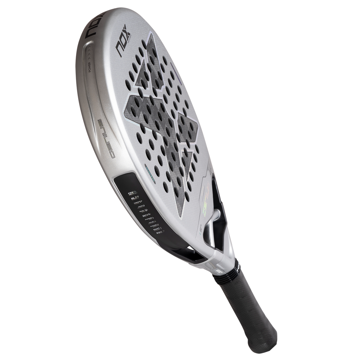 NOX AT10 Genius 12K Alum Xtrem 2027 Padel Racket by Agustin Tapia - Alternate View 8