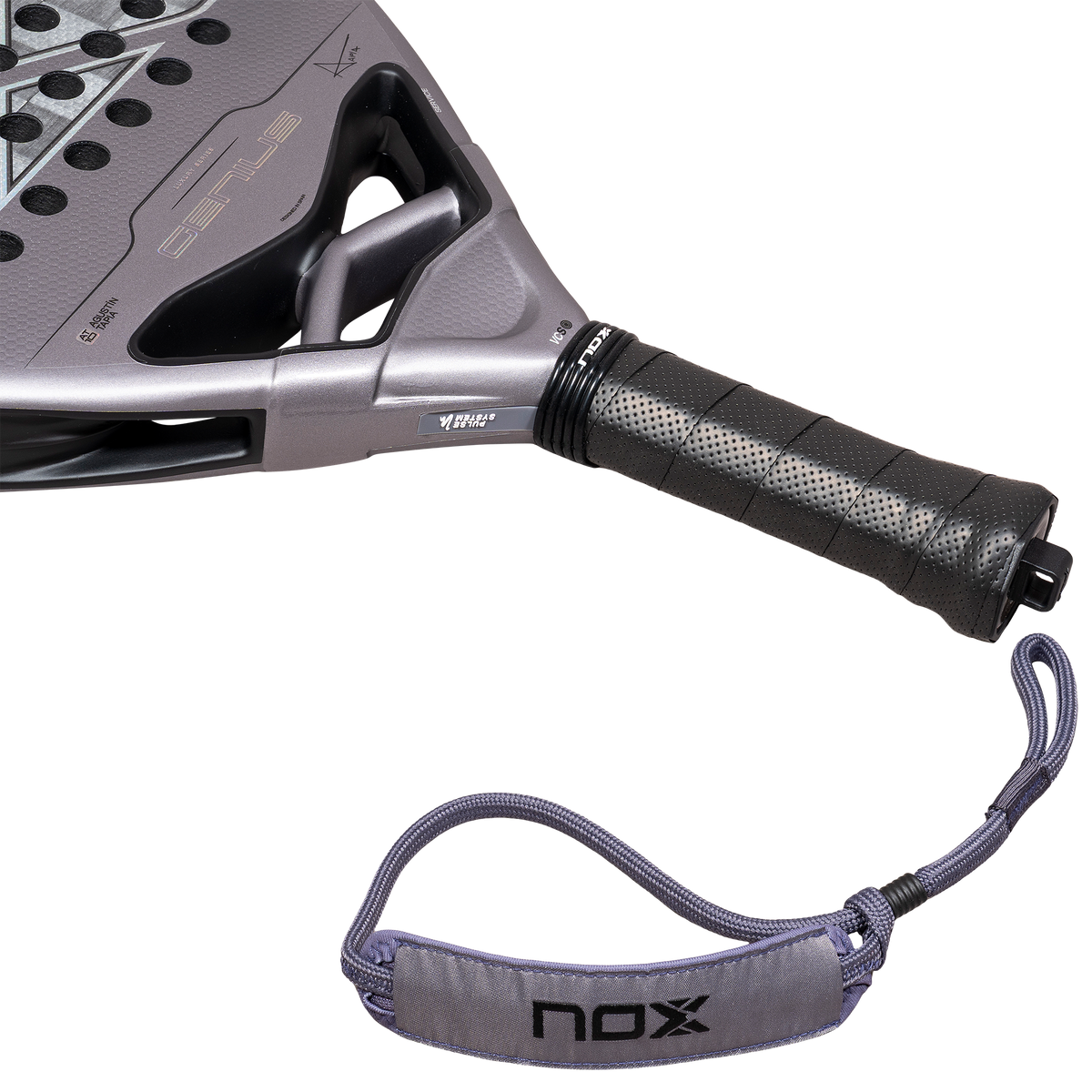 NOX AT10 Genius 18K Alum 2027 Padel Racket by Agustin Tapia - Alternate View 10