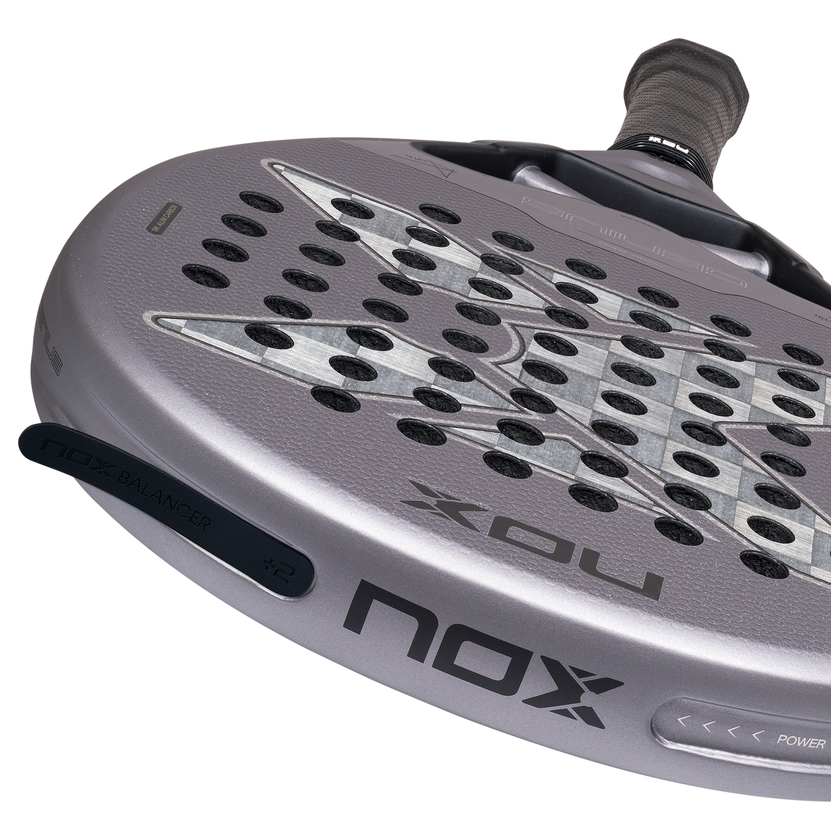 NOX AT10 Genius 18K Alum 2027 Padel Racket by Agustin Tapia - Alternate View 12