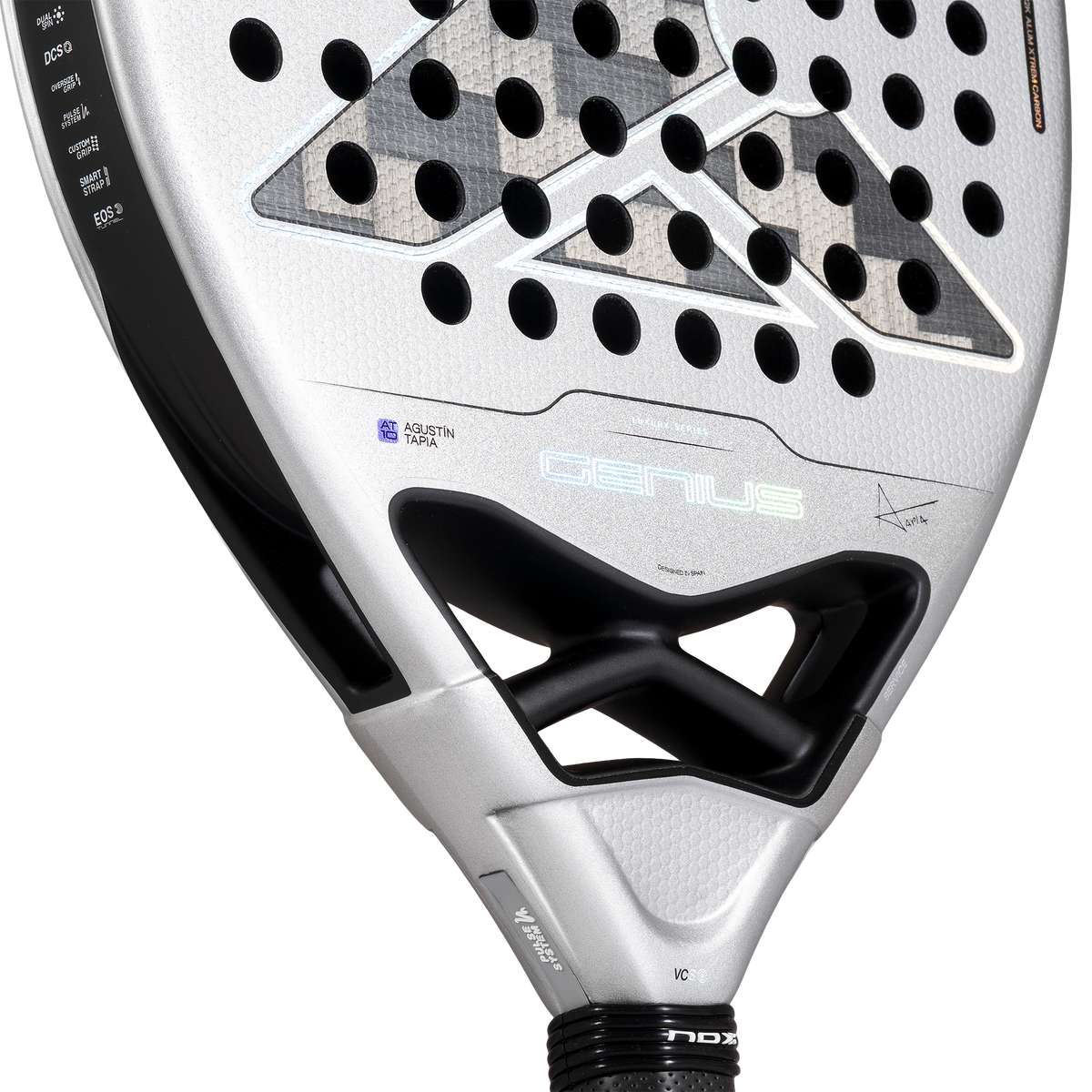 NOX AT10 Genius Attack 12K Alum Xtrem 2027 Padel Racket by Agustin Tapia - Alternate View 6