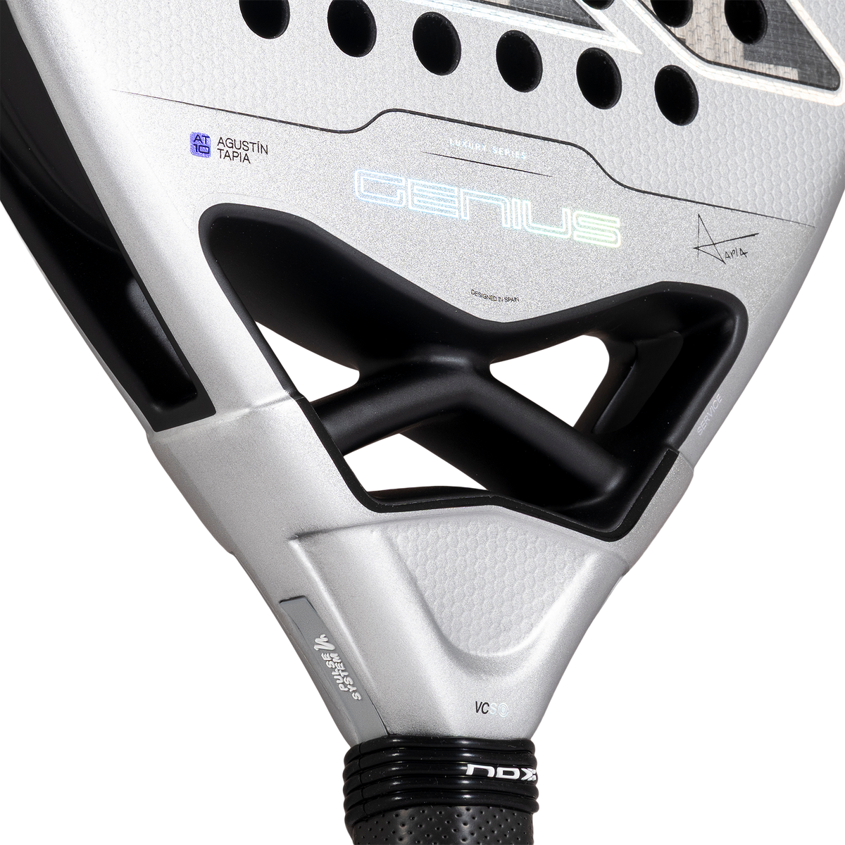 NOX AT10 Genius Attack 12K Alum Xtrem 2027 Padel Racket by Agustin Tapia - Alternate View 8