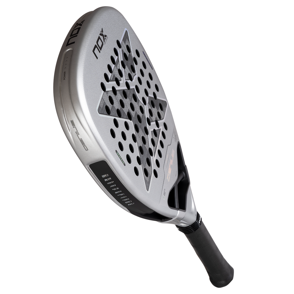 NOX AT10 Genius Attack 12K Alum Xtrem 2027 Padel Racket by Agustin Tapia - Alternate View 9