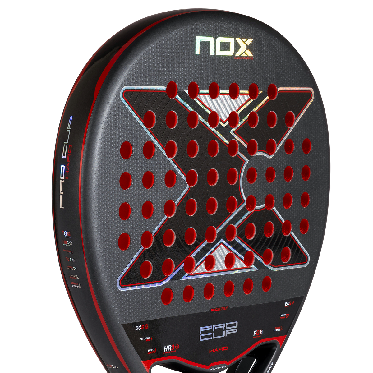 NOX Pro Cup Hard 2027 Padel Racket by Agustin Tapia - Alternate View 4