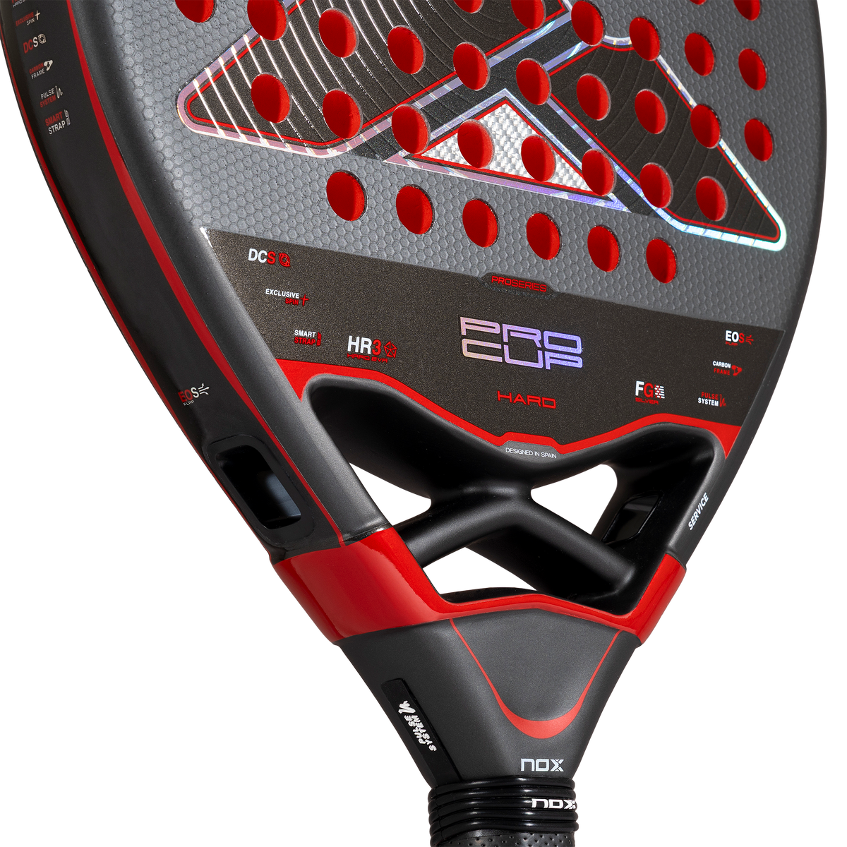 NOX Pro Cup Hard 2027 Padel Racket by Agustin Tapia - Alternate View 5