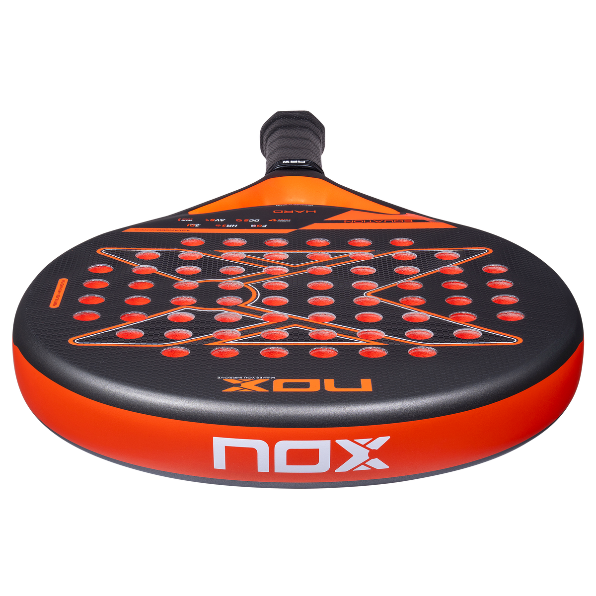 NOX Equation Hard Advanced 2027 Padel Racket - Alternate View 3