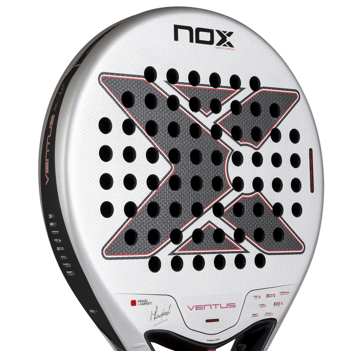 NOX Ventus Control 3K 2027 Padel Racket by Miguel Lamperti - Alternate View 5