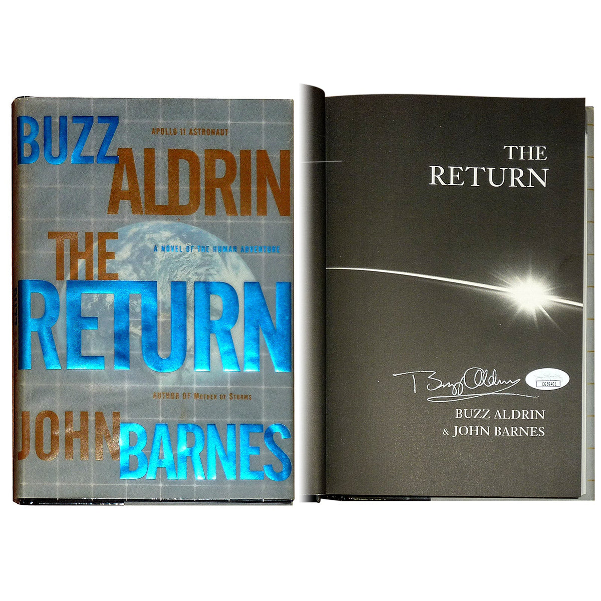 Buzz Aldrin Autographed NASA "The Return" Book - JSA