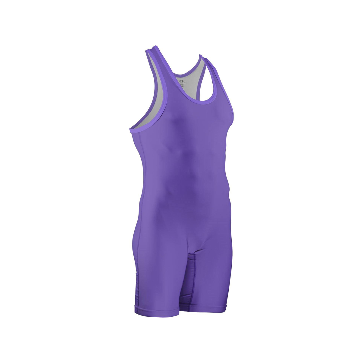 Cliff Keen L7943J Relentless Wrestling Singlet Solid MXS in Purple
