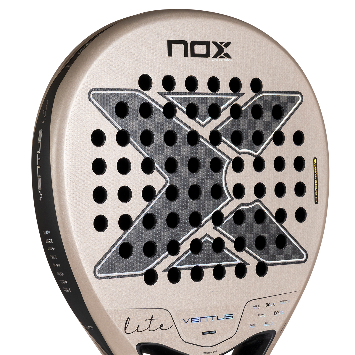 NOX Ventus Hybrid 12K Lite 2027 Padel Racket - Alternate View 5