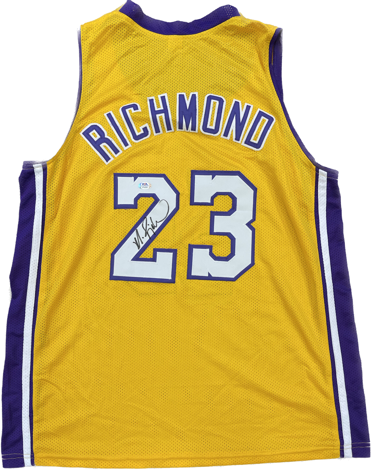Mitch Richmond Signed Jersey PSA/DNA Los Angeles Lakers Autographed