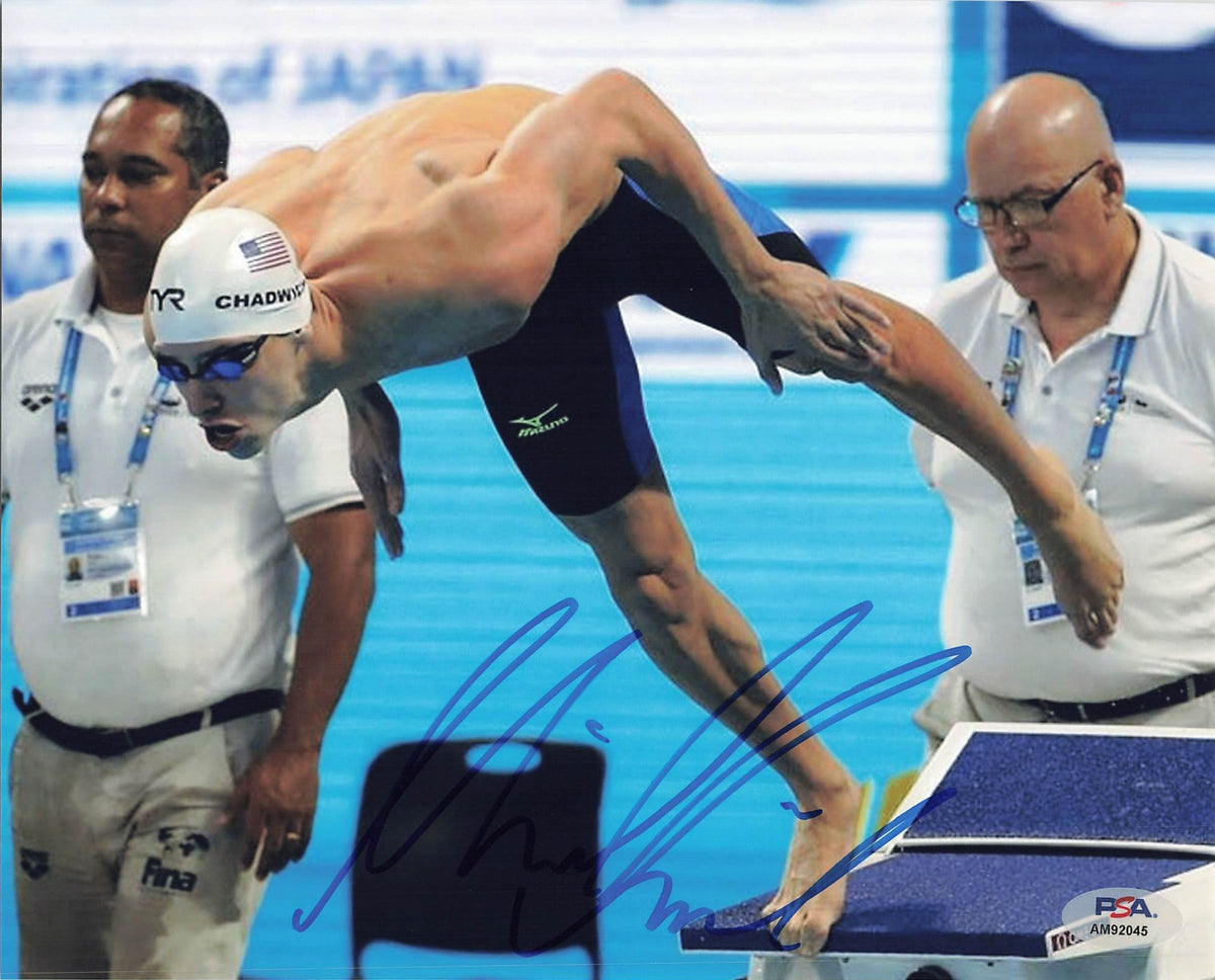 Michael Chadwick signed 8x10 photo PSA/DNA Autographed