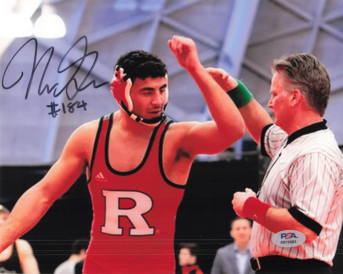 Nick Gravina signed 8x10 photo PSA/DNA Autographed
