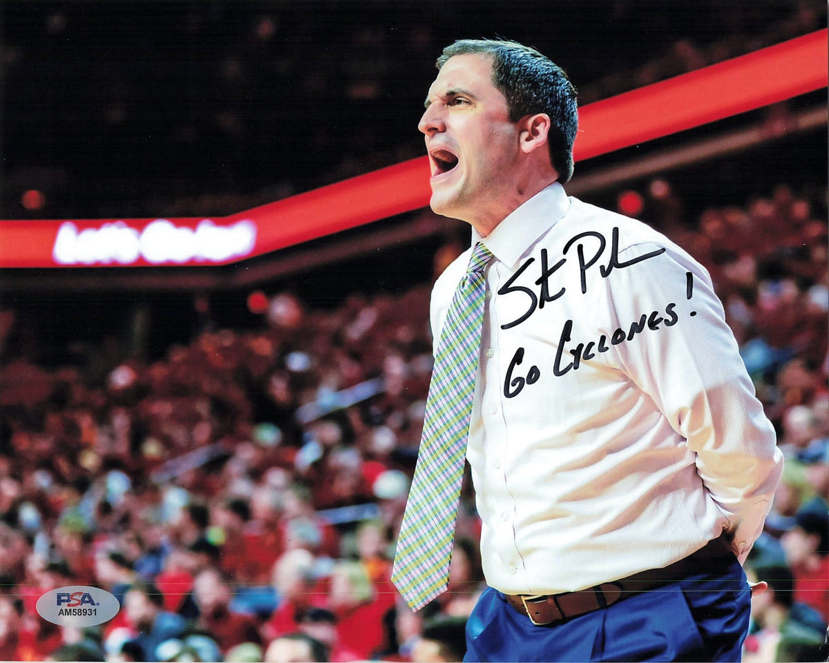 Steve Prohm signed 8x10  photo PSA/DNA Iowa State Cyclones Autographed