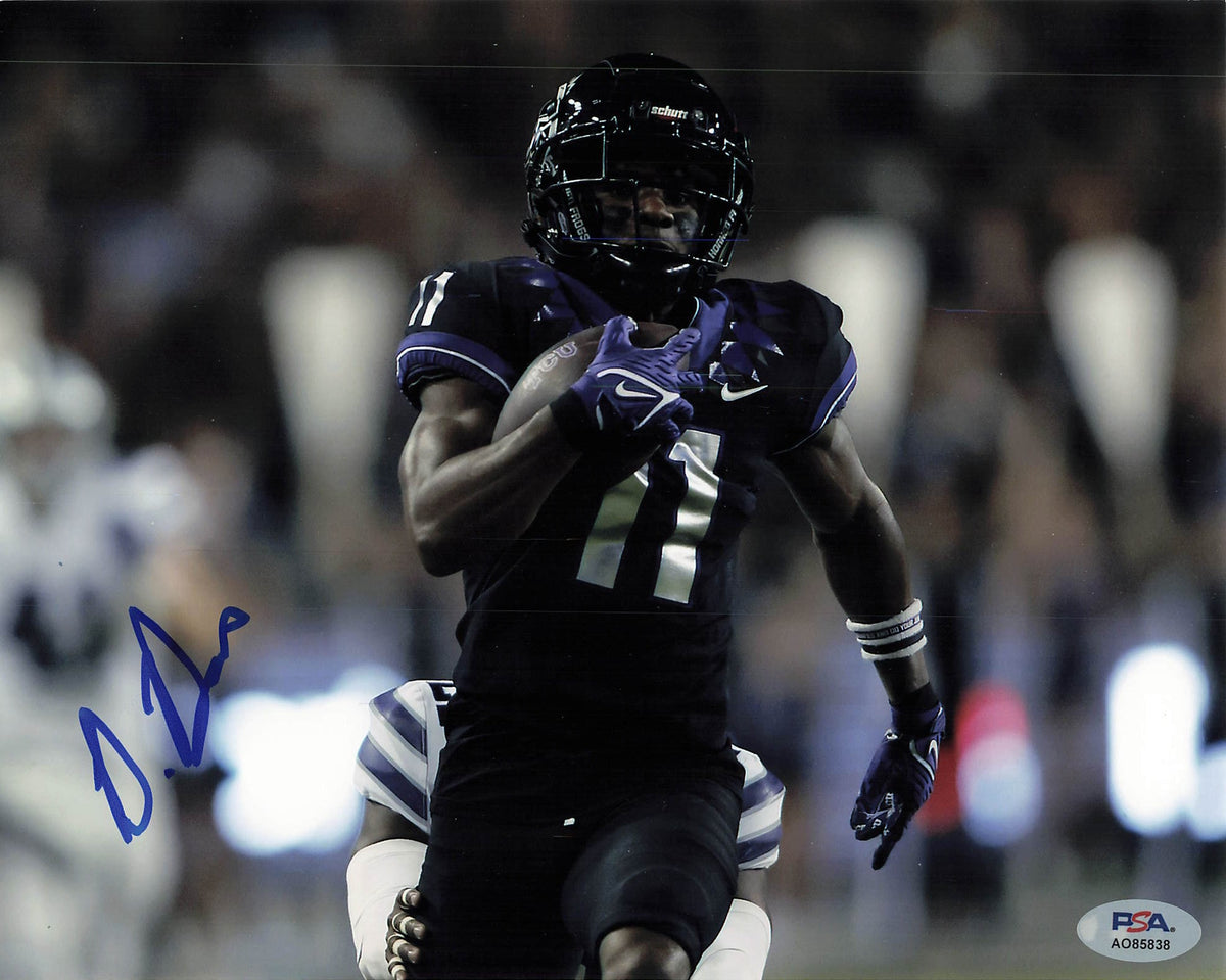 Derius Davis signed 8x10 photo PSA/DNA Autographed TCU