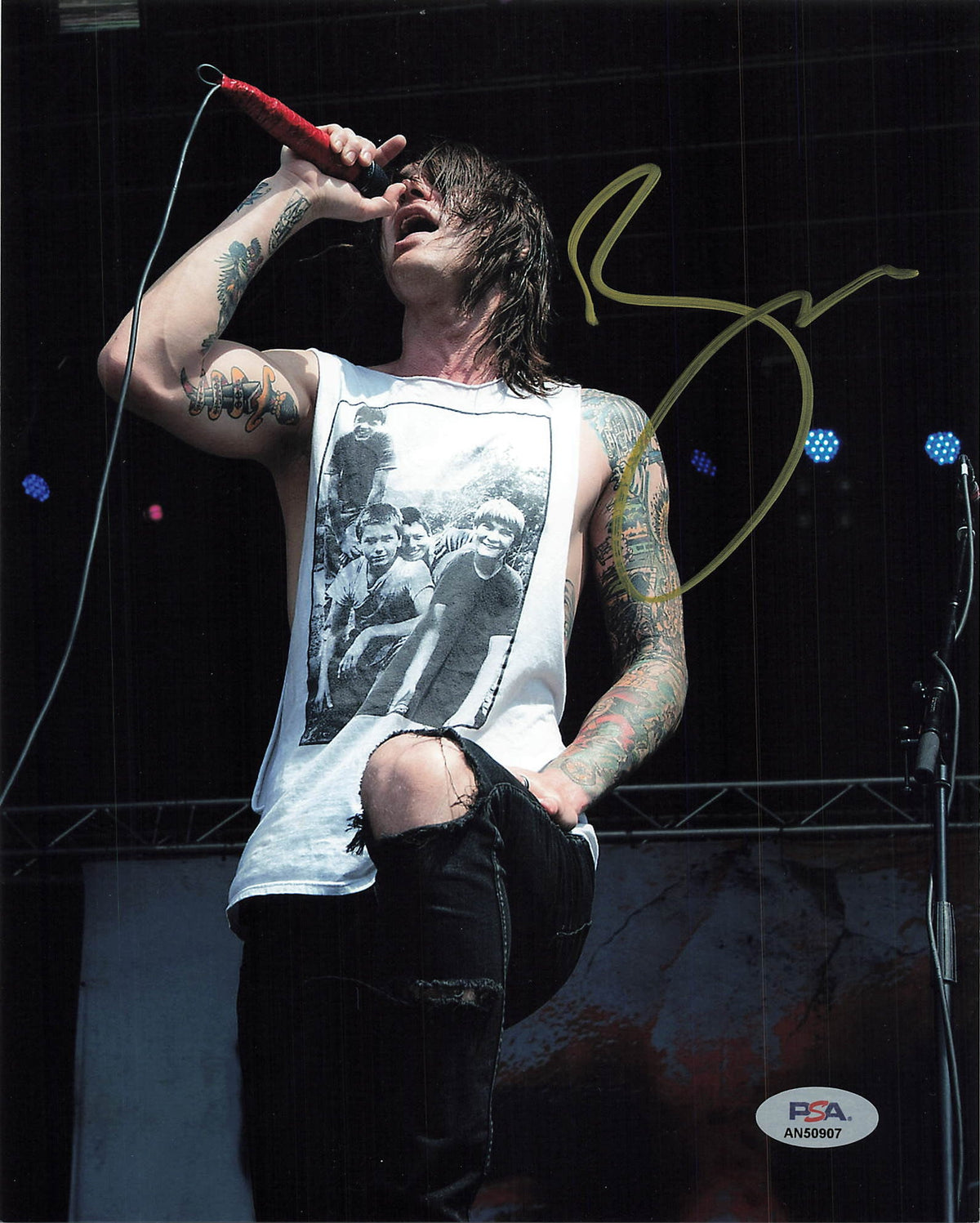 Beau Bokan signed 8x10 photo PSA/DNA Autographed Singer
