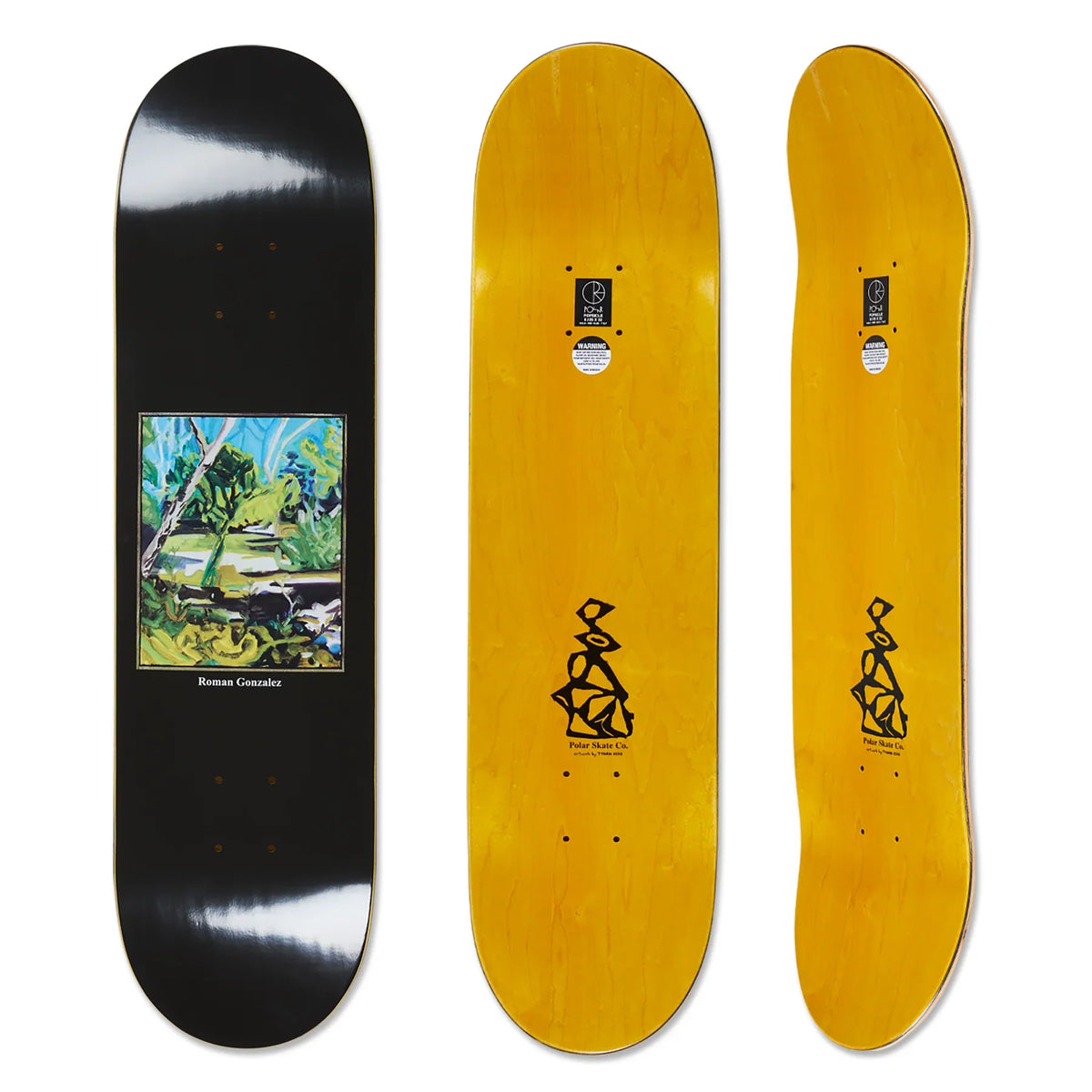 Polar Roman Gonzalez San Gabriels Deck - 8.5"