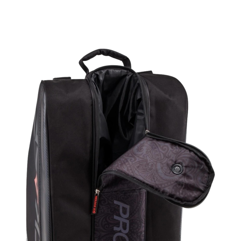 ProKennex Ace Station 12 Pack Bag - Black/Red — product view