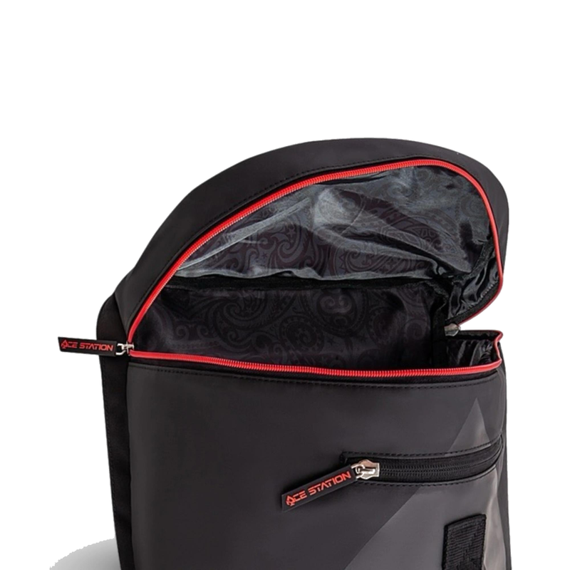 ProKennex Ace Station Backpack Bag - Black/Red — product view