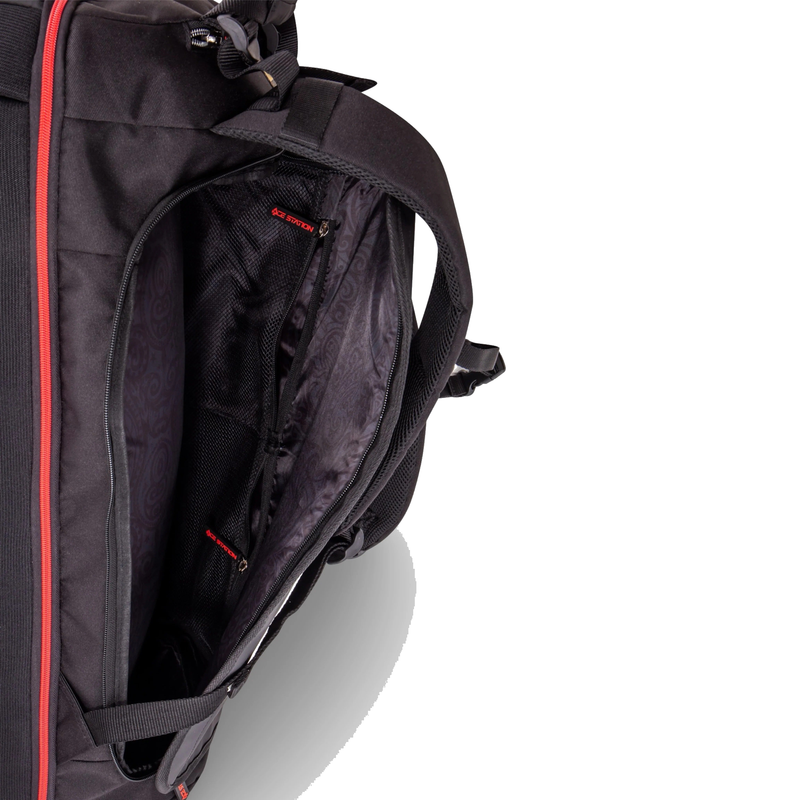 ProKennex Ace Station Barrel Bag - Black/Red — product view