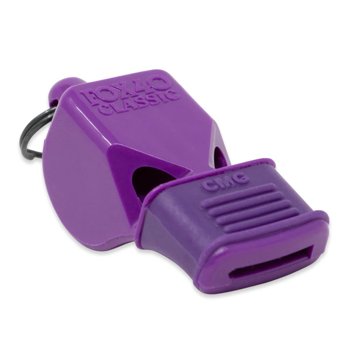 Compact safety whistle designed for loud, clear sound, ideal for sports, coaching, or emergency signaling.