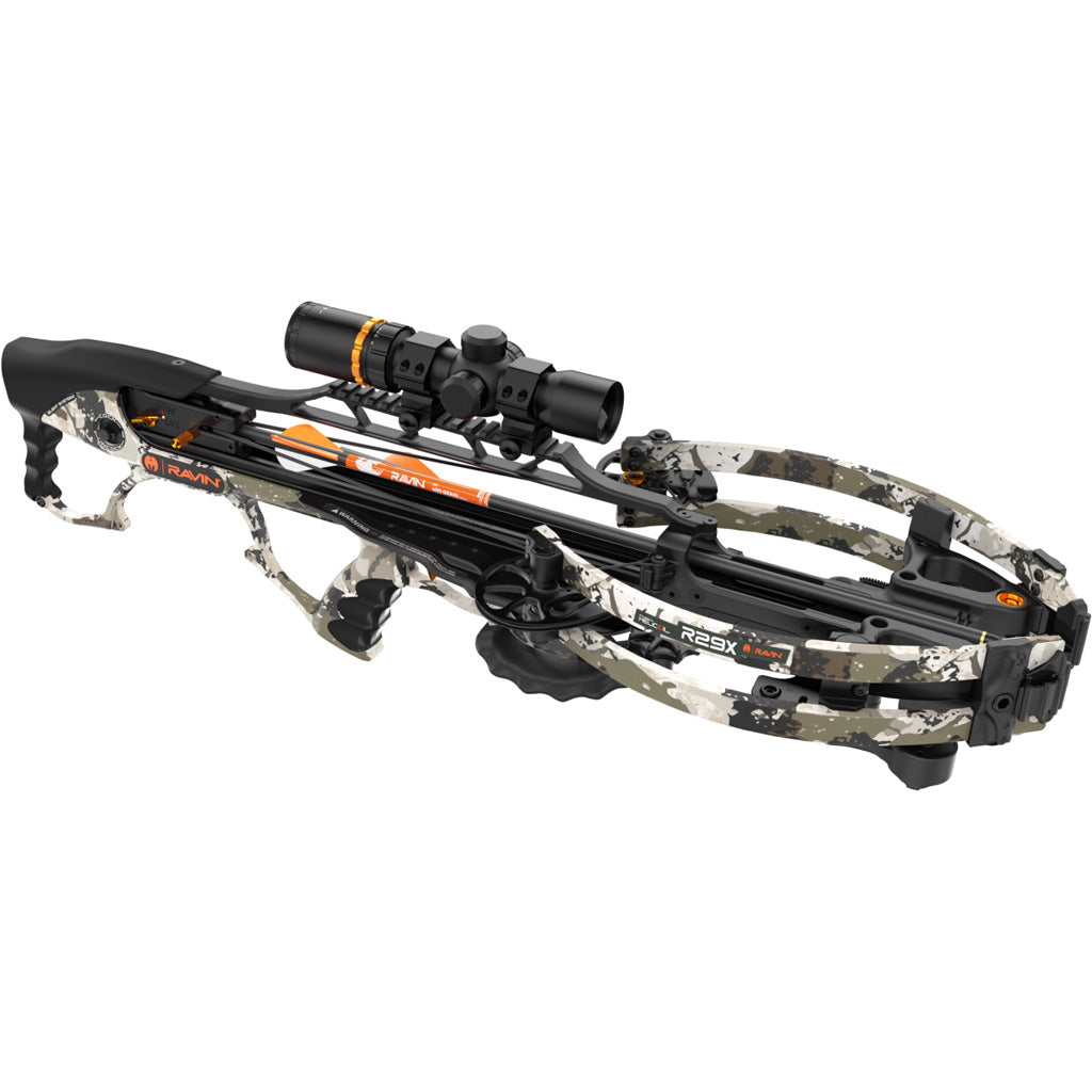 Ravin R29X Crossbow Package in King's XK7 Camo - Front View