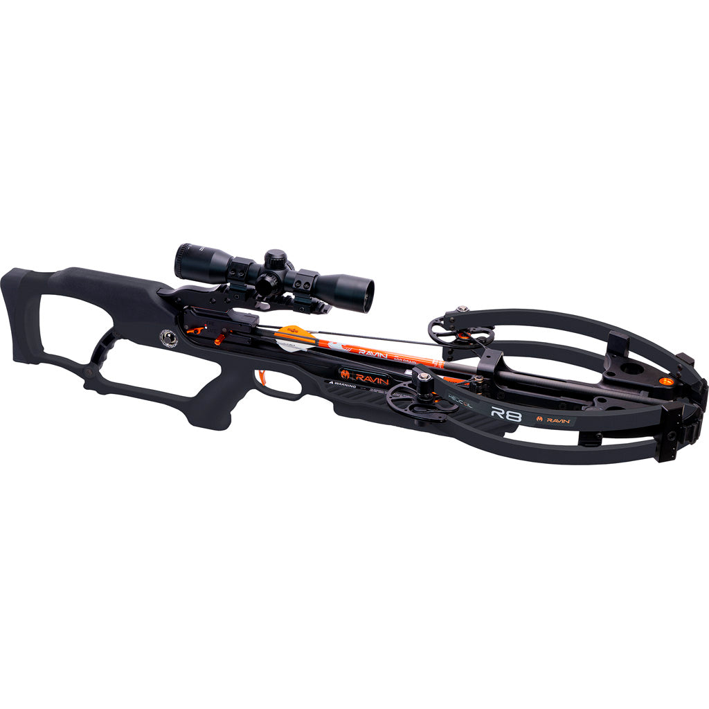 Ravin R8 Crossbow Package in Black - Front View