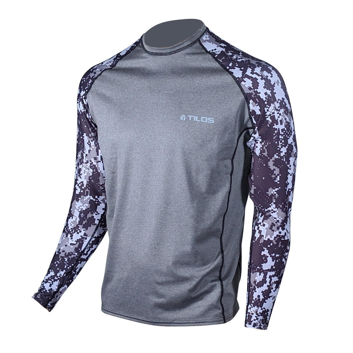 Tilos Men's 6oz Anti-UV Long Sleeve Loose Fit Rash Guard - View 2
