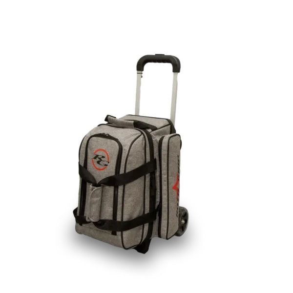 Roto Grip 2 Ball Achromatic Double Roller Bowling Bag
