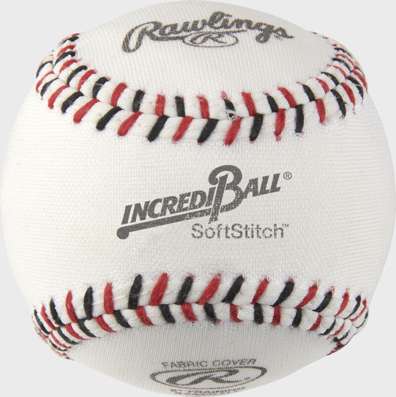 Rawlings Incrediball 9” SoftStitch Training Baseball – White