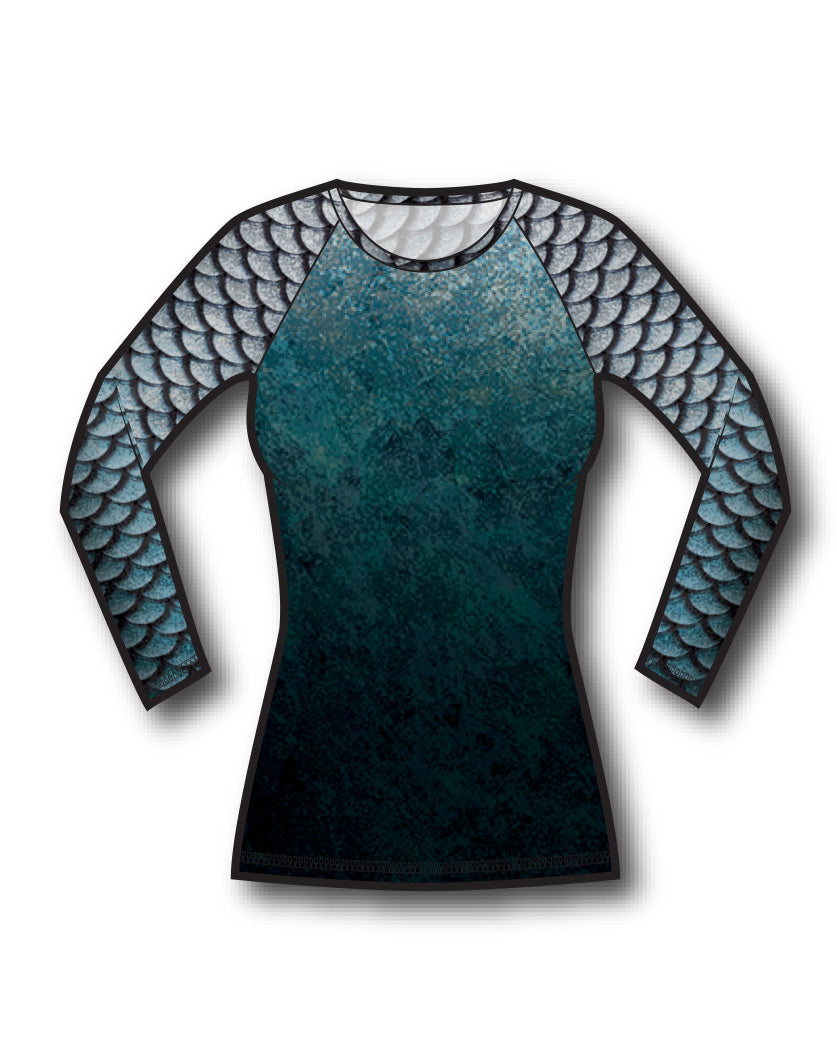 Fathom Mermaid Rash Guard