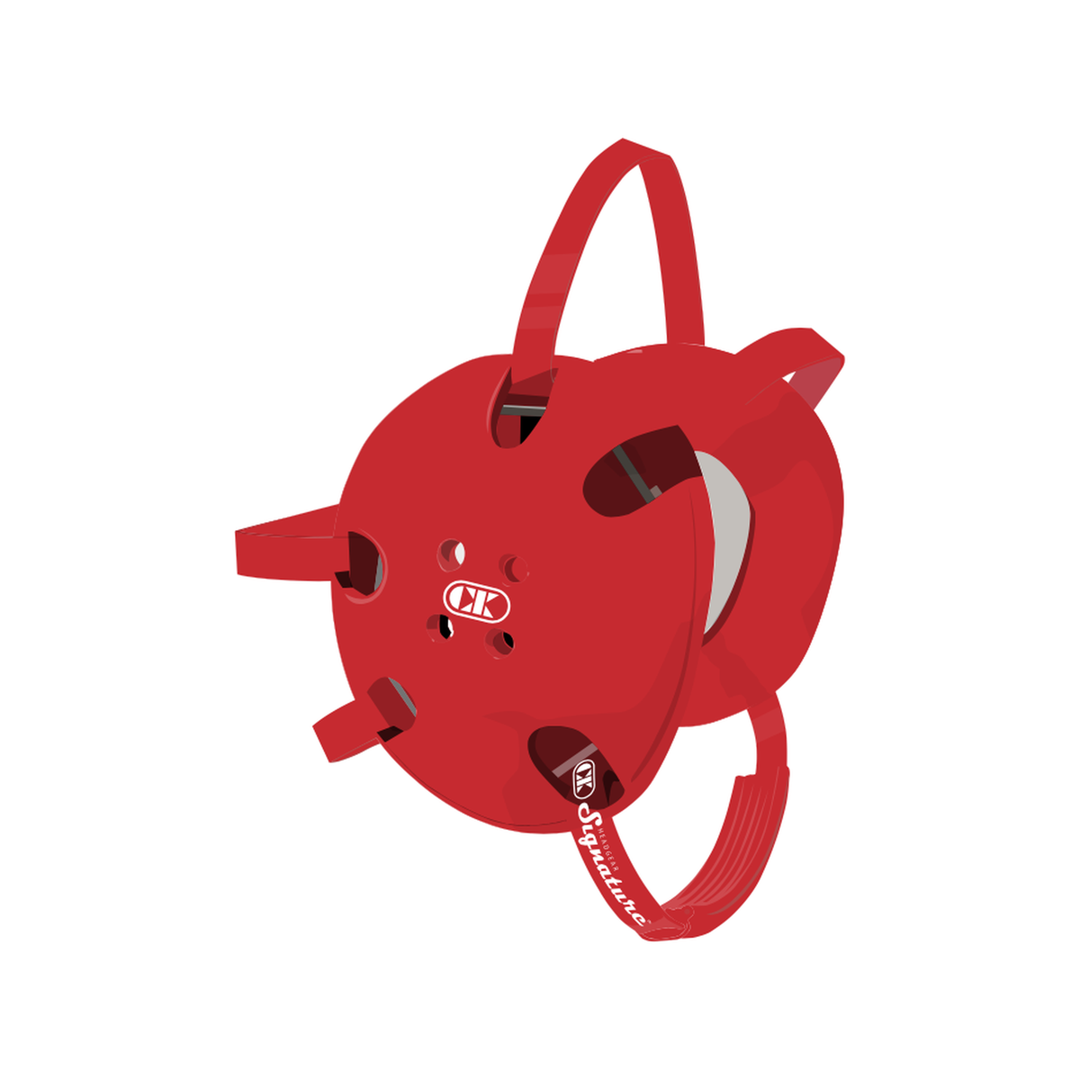 Cliff Keen CE58 Custom E58 Signature Wrestling Headgear in Scarlet/Scarlet