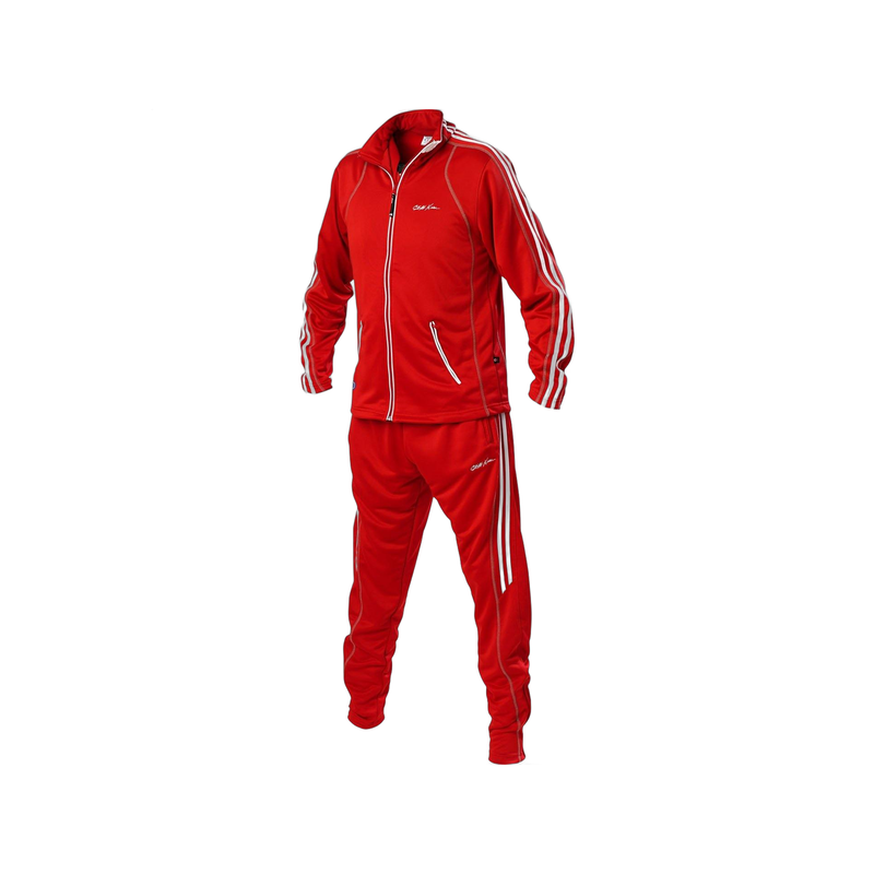 Cliff Keen WS4711 Freestyle Stock Wrestling Warmup Suit in Scarlet