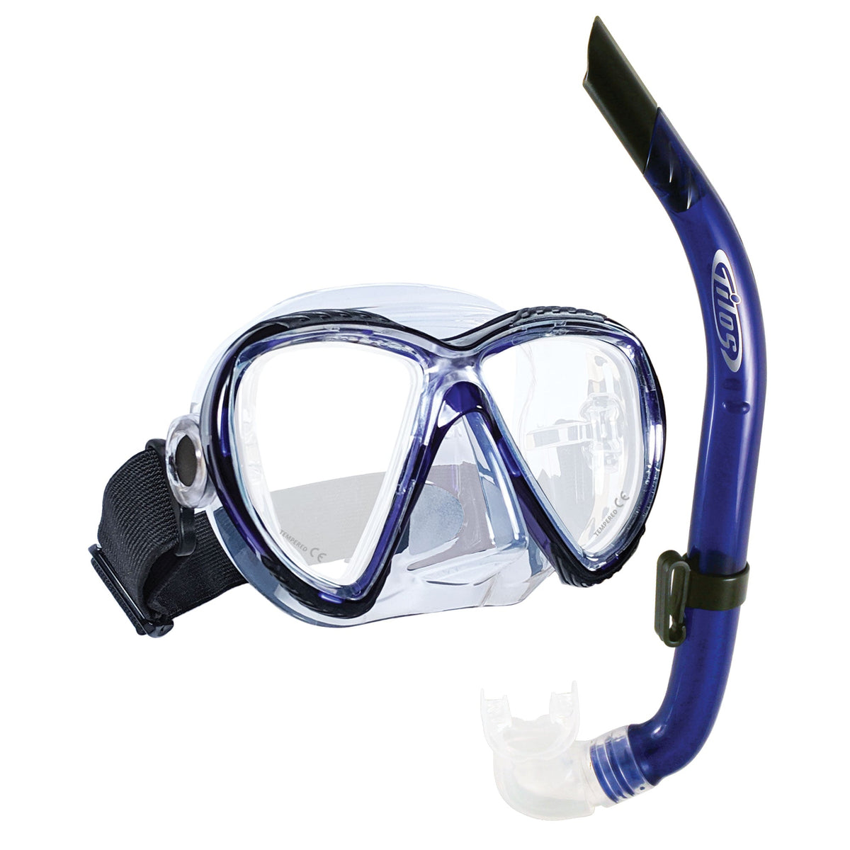 Tilos Cogito Mask with JX2 Snorkel Combo Set