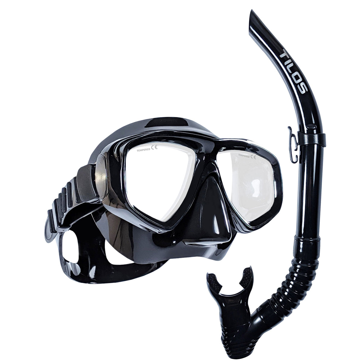 Tilos Fantasia Mask with U-Pro II Flex Snorkel Combo Set