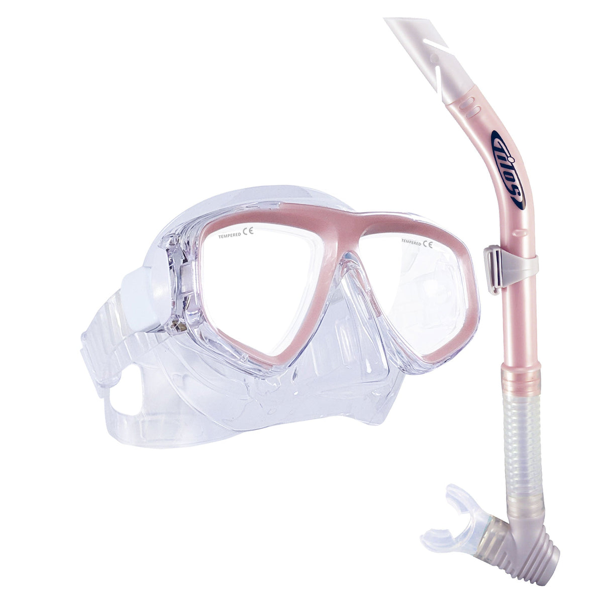 Tilos Fantasia Mask with Splash Snorkel Combo Set
