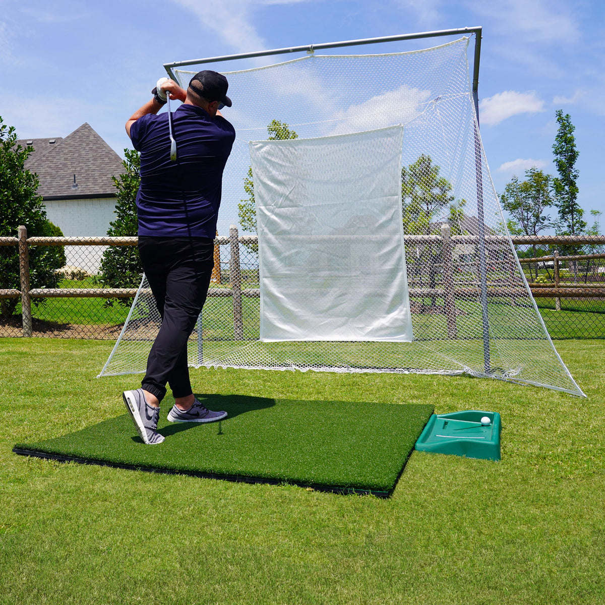 Cimarron Swing Master Golf Net & Frame - Alternate View 1