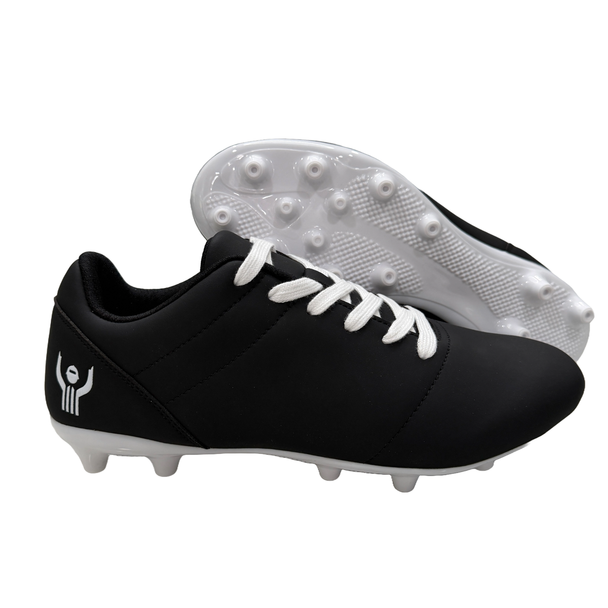 Great Call Athletics Courage Soccer Shoe in Black - pair with cleat plate